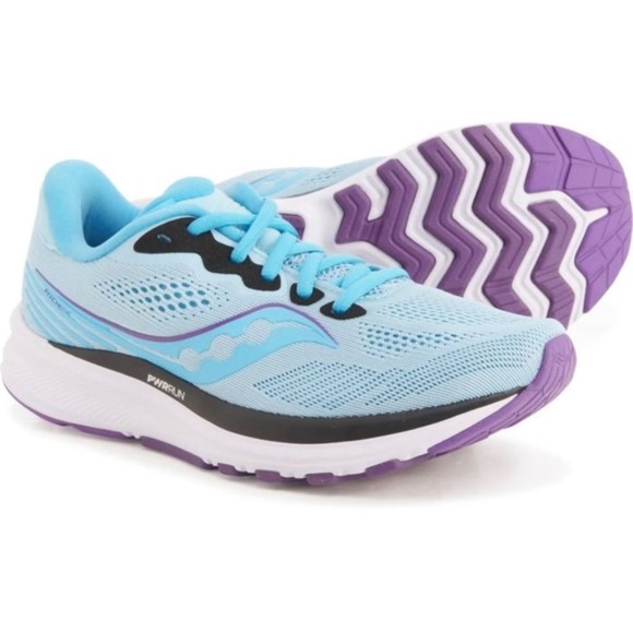 SAUCONY Ride 14 Running Shoe Powder Concord Blue S10650-20 Women’s Size 8 B(M) - Picture 2 of 12